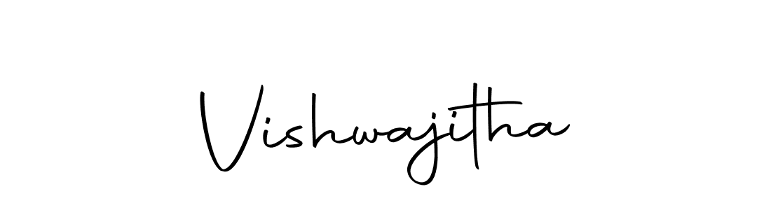 How to make Vishwajitha signature? Autography-DOLnW is a professional autograph style. Create handwritten signature for Vishwajitha name. Vishwajitha signature style 10 images and pictures png