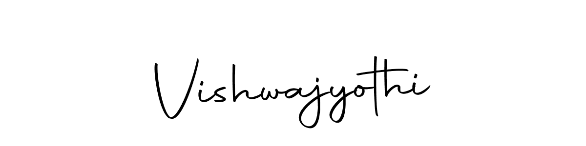 Create a beautiful signature design for name Vishwajyothi. With this signature (Autography-DOLnW) fonts, you can make a handwritten signature for free. Vishwajyothi signature style 10 images and pictures png