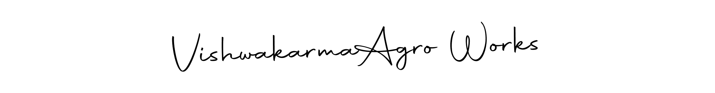 Vishwakarma  Agro Works stylish signature style. Best Handwritten Sign (Autography-DOLnW) for my name. Handwritten Signature Collection Ideas for my name Vishwakarma  Agro Works. Vishwakarma  Agro Works signature style 10 images and pictures png