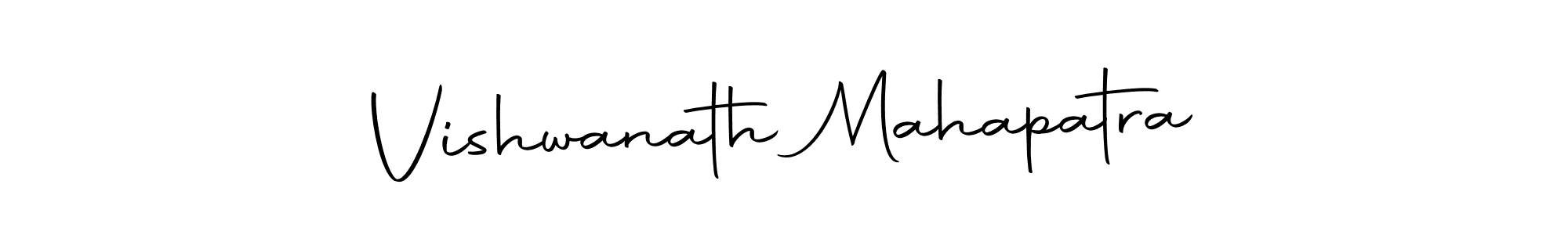 How to make Vishwanath Mahapatra name signature. Use Autography-DOLnW style for creating short signs online. This is the latest handwritten sign. Vishwanath Mahapatra signature style 10 images and pictures png