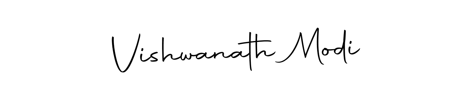 How to make Vishwanath Modi name signature. Use Autography-DOLnW style for creating short signs online. This is the latest handwritten sign. Vishwanath Modi signature style 10 images and pictures png