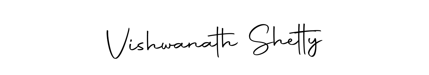 Create a beautiful signature design for name Vishwanath Shetty. With this signature (Autography-DOLnW) fonts, you can make a handwritten signature for free. Vishwanath Shetty signature style 10 images and pictures png