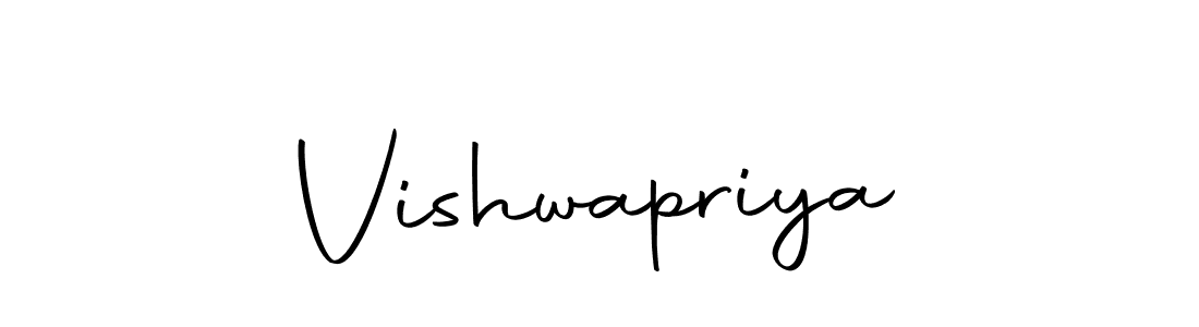 You can use this online signature creator to create a handwritten signature for the name Vishwapriya. This is the best online autograph maker. Vishwapriya signature style 10 images and pictures png