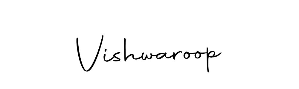 How to make Vishwaroop signature? Autography-DOLnW is a professional autograph style. Create handwritten signature for Vishwaroop name. Vishwaroop signature style 10 images and pictures png