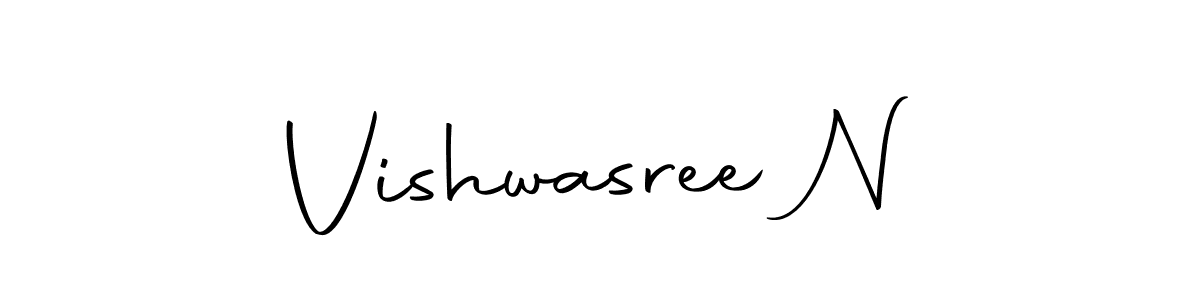 Similarly Autography-DOLnW is the best handwritten signature design. Signature creator online .You can use it as an online autograph creator for name Vishwasree N. Vishwasree N signature style 10 images and pictures png