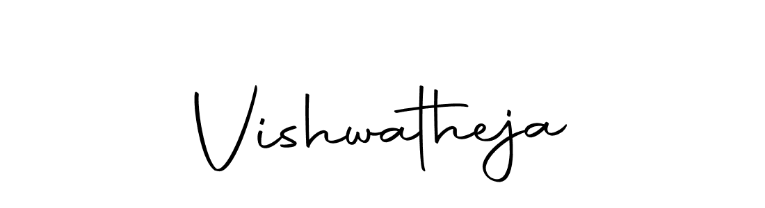 Also we have Vishwatheja name is the best signature style. Create professional handwritten signature collection using Autography-DOLnW autograph style. Vishwatheja signature style 10 images and pictures png