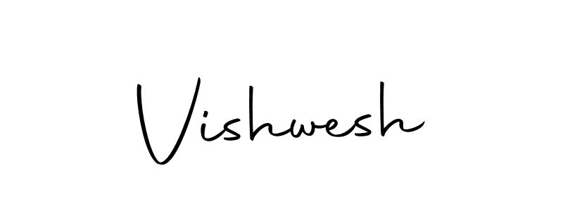 How to make Vishwesh name signature. Use Autography-DOLnW style for creating short signs online. This is the latest handwritten sign. Vishwesh signature style 10 images and pictures png