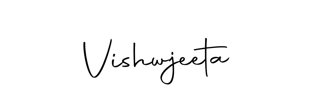 if you are searching for the best signature style for your name Vishwjeeta. so please give up your signature search. here we have designed multiple signature styles  using Autography-DOLnW. Vishwjeeta signature style 10 images and pictures png
