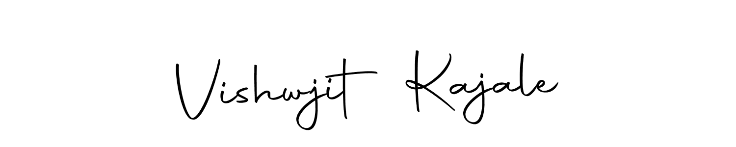The best way (Autography-DOLnW) to make a short signature is to pick only two or three words in your name. The name Vishwjit Kajale include a total of six letters. For converting this name. Vishwjit Kajale signature style 10 images and pictures png
