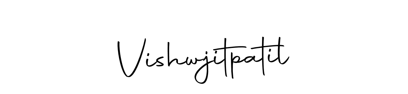 How to make Vishwjitpatil signature? Autography-DOLnW is a professional autograph style. Create handwritten signature for Vishwjitpatil name. Vishwjitpatil signature style 10 images and pictures png