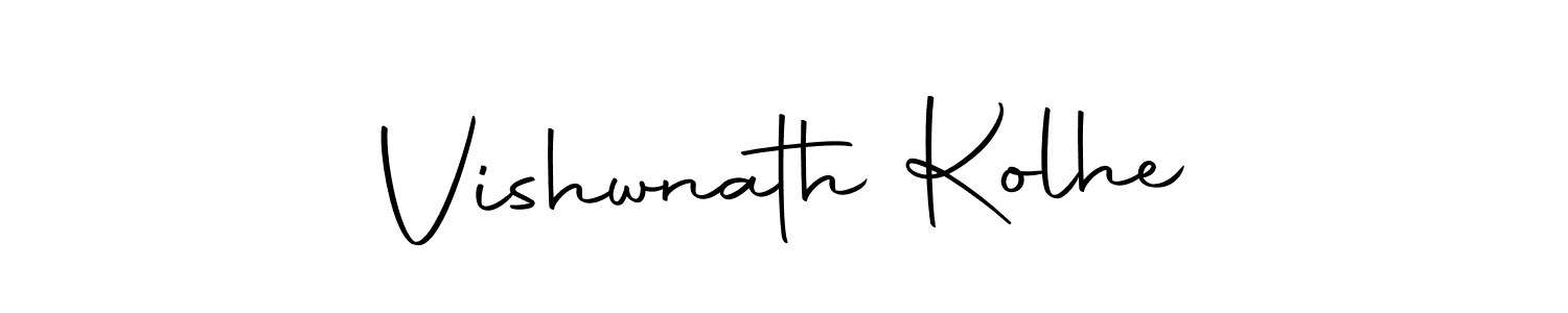 if you are searching for the best signature style for your name Vishwnath Kolhe. so please give up your signature search. here we have designed multiple signature styles  using Autography-DOLnW. Vishwnath Kolhe signature style 10 images and pictures png