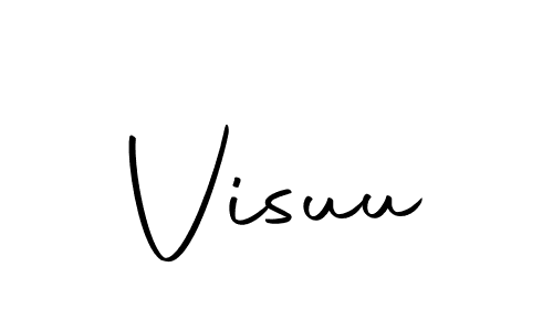 How to Draw Visuu signature style? Autography-DOLnW is a latest design signature styles for name Visuu. Visuu signature style 10 images and pictures png