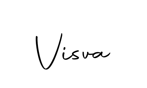 The best way (Autography-DOLnW) to make a short signature is to pick only two or three words in your name. The name Visva include a total of six letters. For converting this name. Visva signature style 10 images and pictures png