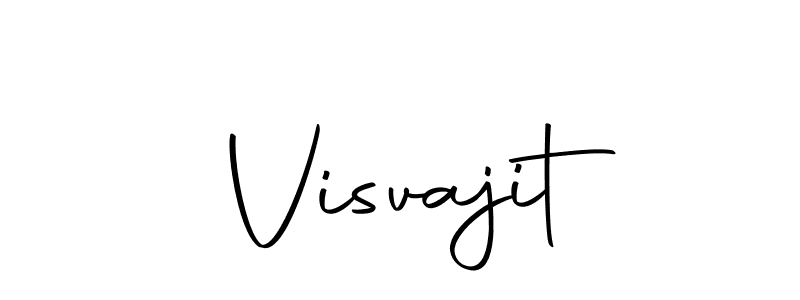 Create a beautiful signature design for name Visvajit. With this signature (Autography-DOLnW) fonts, you can make a handwritten signature for free. Visvajit signature style 10 images and pictures png