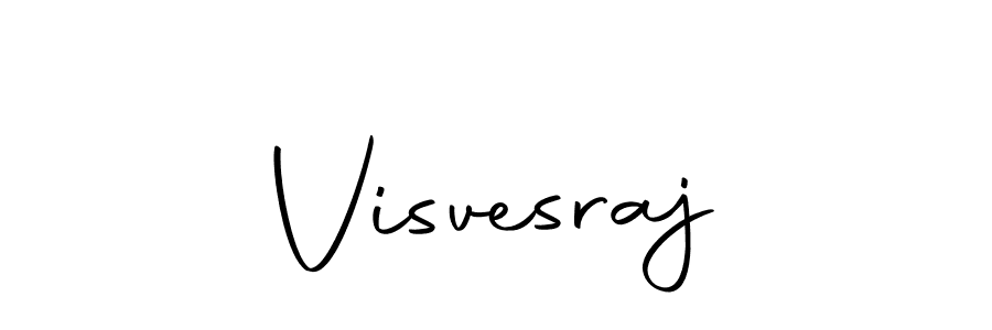 The best way (Autography-DOLnW) to make a short signature is to pick only two or three words in your name. The name Visvesraj include a total of six letters. For converting this name. Visvesraj signature style 10 images and pictures png