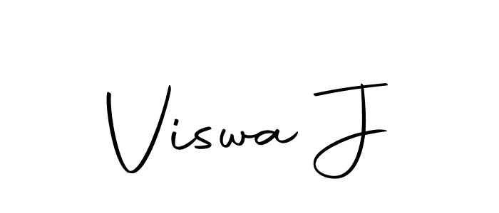 You can use this online signature creator to create a handwritten signature for the name Viswa J. This is the best online autograph maker. Viswa J signature style 10 images and pictures png