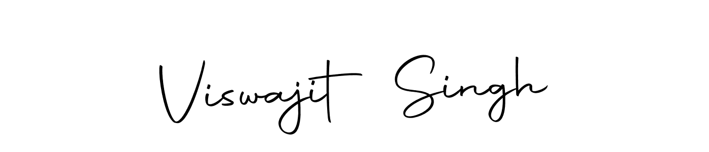 Create a beautiful signature design for name Viswajit Singh. With this signature (Autography-DOLnW) fonts, you can make a handwritten signature for free. Viswajit Singh signature style 10 images and pictures png