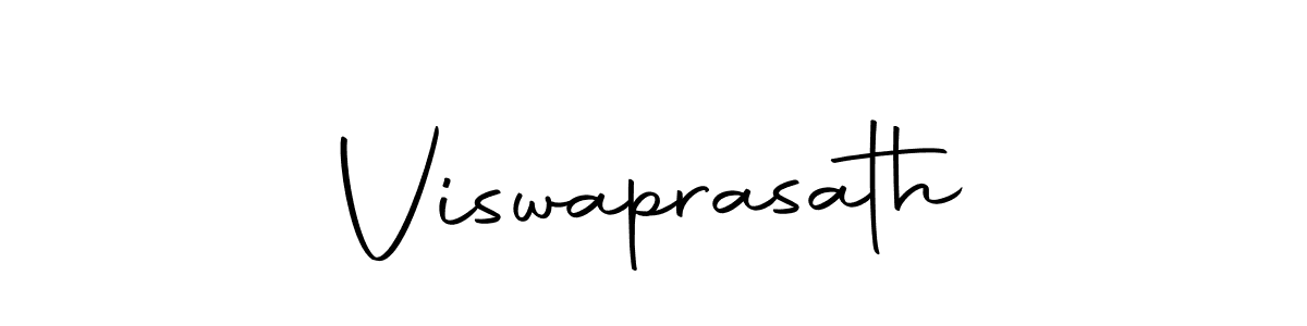 Viswaprasath stylish signature style. Best Handwritten Sign (Autography-DOLnW) for my name. Handwritten Signature Collection Ideas for my name Viswaprasath. Viswaprasath signature style 10 images and pictures png