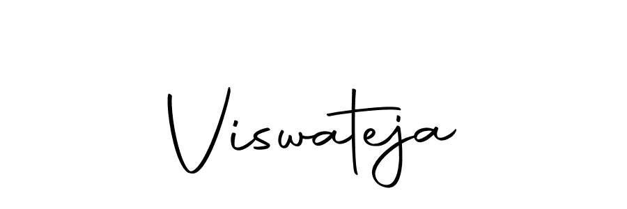 Make a beautiful signature design for name Viswateja. Use this online signature maker to create a handwritten signature for free. Viswateja signature style 10 images and pictures png