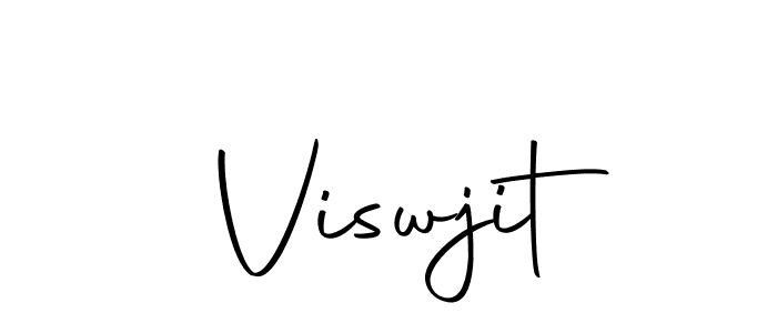 Make a beautiful signature design for name Viswjit. With this signature (Autography-DOLnW) style, you can create a handwritten signature for free. Viswjit signature style 10 images and pictures png