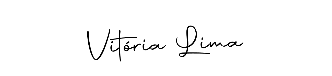 This is the best signature style for the Vitória Lima name. Also you like these signature font (Autography-DOLnW). Mix name signature. Vitória Lima signature style 10 images and pictures png