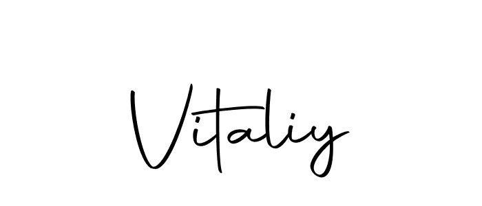 Make a beautiful signature design for name Vitaliy. Use this online signature maker to create a handwritten signature for free. Vitaliy signature style 10 images and pictures png