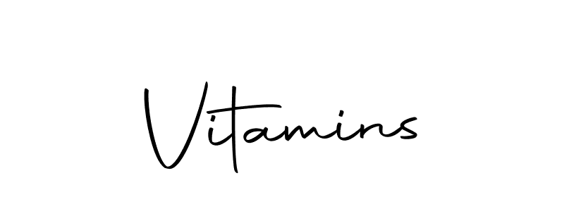 if you are searching for the best signature style for your name Vitamins. so please give up your signature search. here we have designed multiple signature styles  using Autography-DOLnW. Vitamins signature style 10 images and pictures png