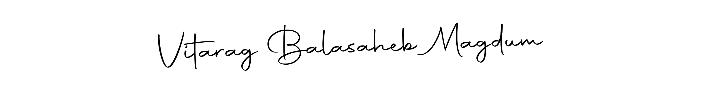 How to make Vitarag Balasaheb Magdum signature? Autography-DOLnW is a professional autograph style. Create handwritten signature for Vitarag Balasaheb Magdum name. Vitarag Balasaheb Magdum signature style 10 images and pictures png