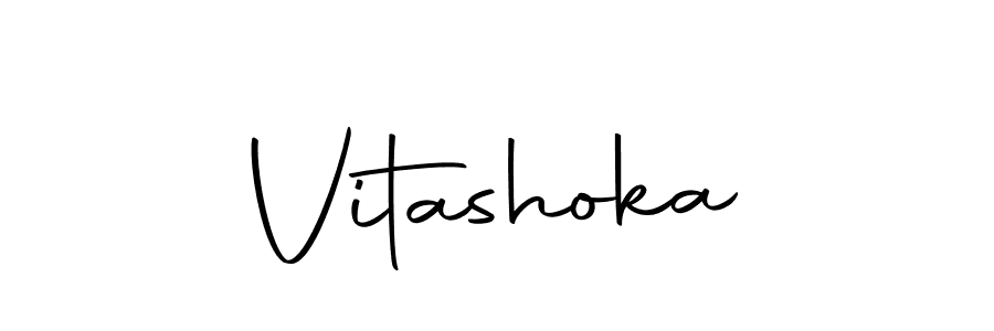 Also we have Vitashoka name is the best signature style. Create professional handwritten signature collection using Autography-DOLnW autograph style. Vitashoka signature style 10 images and pictures png