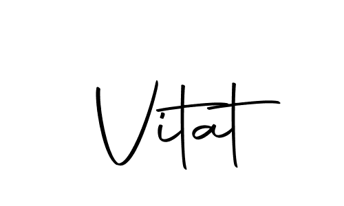 How to make Vitat name signature. Use Autography-DOLnW style for creating short signs online. This is the latest handwritten sign. Vitat signature style 10 images and pictures png