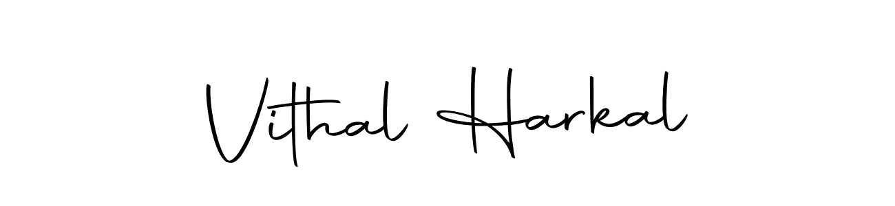 Make a beautiful signature design for name Vithal Harkal. With this signature (Autography-DOLnW) style, you can create a handwritten signature for free. Vithal Harkal signature style 10 images and pictures png