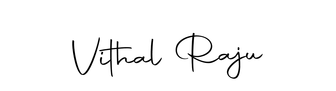 How to make Vithal Raju name signature. Use Autography-DOLnW style for creating short signs online. This is the latest handwritten sign. Vithal Raju signature style 10 images and pictures png