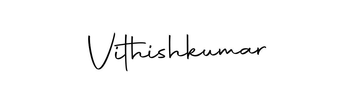 How to make Vithishkumar signature? Autography-DOLnW is a professional autograph style. Create handwritten signature for Vithishkumar name. Vithishkumar signature style 10 images and pictures png
