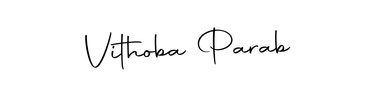 Once you've used our free online signature maker to create your best signature Autography-DOLnW style, it's time to enjoy all of the benefits that Vithoba Parab name signing documents. Vithoba Parab signature style 10 images and pictures png