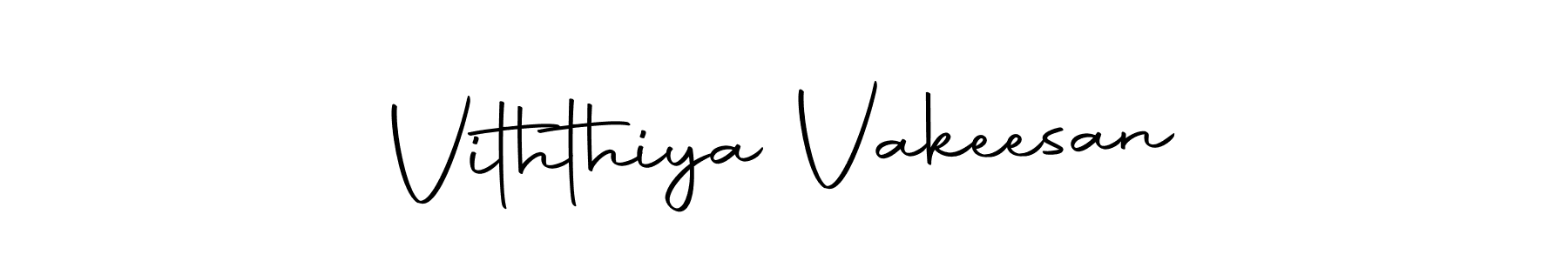Use a signature maker to create a handwritten signature online. With this signature software, you can design (Autography-DOLnW) your own signature for name Viththiya Vakeesan. Viththiya Vakeesan signature style 10 images and pictures png