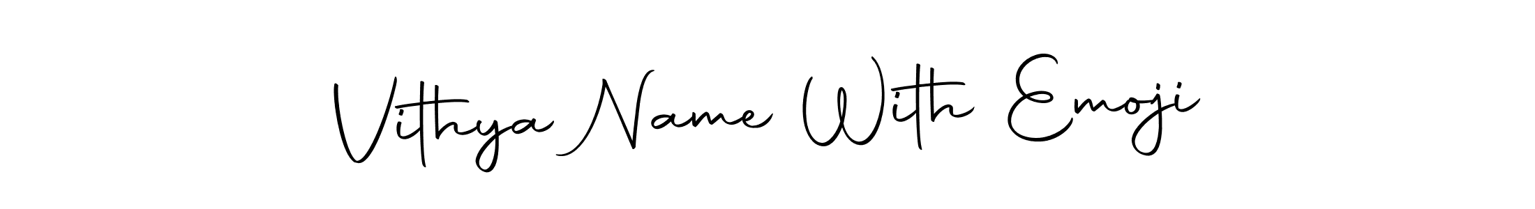 Here are the top 10 professional signature styles for the name Vithya Name With Emoji. These are the best autograph styles you can use for your name. Vithya Name With Emoji signature style 10 images and pictures png
