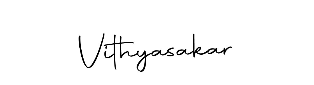 Make a beautiful signature design for name Vithyasakar. With this signature (Autography-DOLnW) style, you can create a handwritten signature for free. Vithyasakar signature style 10 images and pictures png