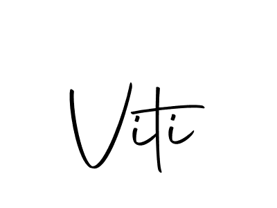 Use a signature maker to create a handwritten signature online. With this signature software, you can design (Autography-DOLnW) your own signature for name Viti. Viti signature style 10 images and pictures png