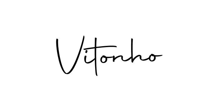 This is the best signature style for the Vitonho name. Also you like these signature font (Autography-DOLnW). Mix name signature. Vitonho signature style 10 images and pictures png
