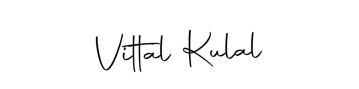 Vittal Kulal stylish signature style. Best Handwritten Sign (Autography-DOLnW) for my name. Handwritten Signature Collection Ideas for my name Vittal Kulal. Vittal Kulal signature style 10 images and pictures png