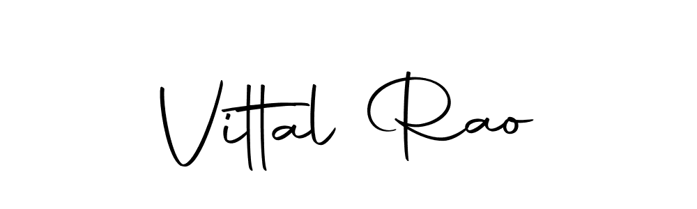 Make a beautiful signature design for name Vittal Rao. With this signature (Autography-DOLnW) style, you can create a handwritten signature for free. Vittal Rao signature style 10 images and pictures png