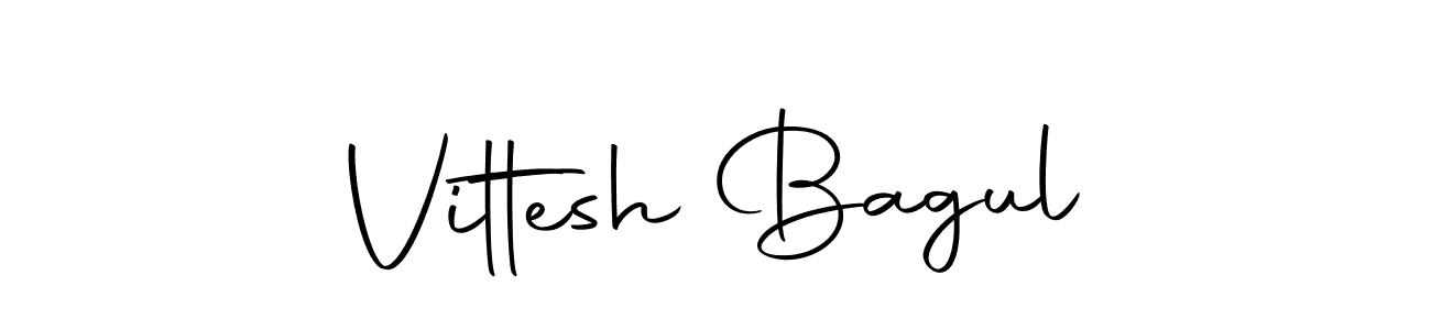 Also we have Vittesh Bagul name is the best signature style. Create professional handwritten signature collection using Autography-DOLnW autograph style. Vittesh Bagul signature style 10 images and pictures png