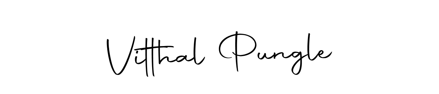 Make a short Vitthal Pungle signature style. Manage your documents anywhere anytime using Autography-DOLnW. Create and add eSignatures, submit forms, share and send files easily. Vitthal Pungle signature style 10 images and pictures png