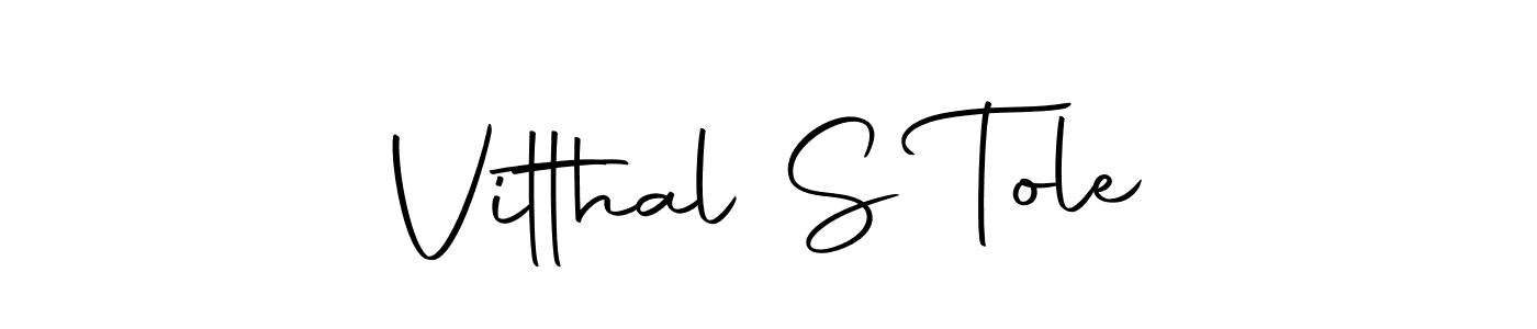 It looks lik you need a new signature style for name Vitthal S Tole. Design unique handwritten (Autography-DOLnW) signature with our free signature maker in just a few clicks. Vitthal S Tole signature style 10 images and pictures png