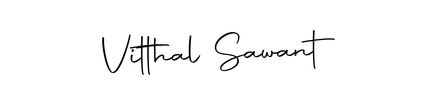 Make a beautiful signature design for name Vitthal Sawant. Use this online signature maker to create a handwritten signature for free. Vitthal Sawant signature style 10 images and pictures png