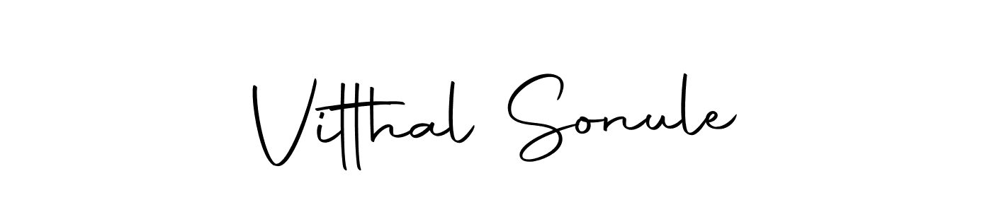 Also we have Vitthal Sonule name is the best signature style. Create professional handwritten signature collection using Autography-DOLnW autograph style. Vitthal Sonule signature style 10 images and pictures png