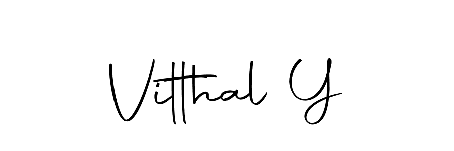 Also we have Vitthal Y name is the best signature style. Create professional handwritten signature collection using Autography-DOLnW autograph style. Vitthal Y signature style 10 images and pictures png
