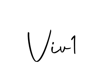 How to Draw Viv1 signature style? Autography-DOLnW is a latest design signature styles for name Viv1. Viv1 signature style 10 images and pictures png