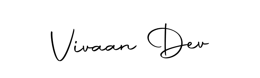 if you are searching for the best signature style for your name Vivaan Dev. so please give up your signature search. here we have designed multiple signature styles  using Autography-DOLnW. Vivaan Dev signature style 10 images and pictures png