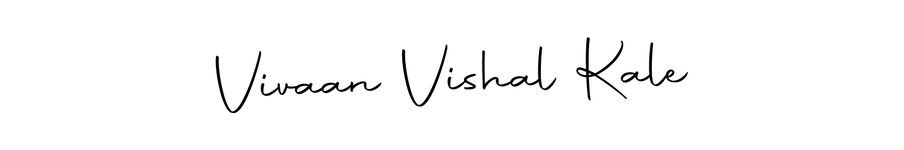 Make a beautiful signature design for name Vivaan Vishal Kale. With this signature (Autography-DOLnW) style, you can create a handwritten signature for free. Vivaan Vishal Kale signature style 10 images and pictures png
